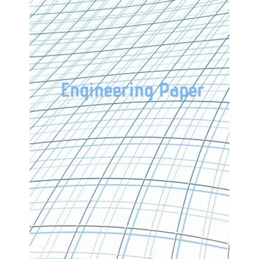 Engineering Paper: Quad Rule graph paper,8.5 x 11 (5x5 graph paper) 100 pages