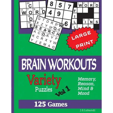BRAIN WORKOUTS (Variety) Puzzles Vol 1