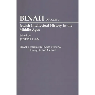 Jewish Intellectual History in the Middle Ages