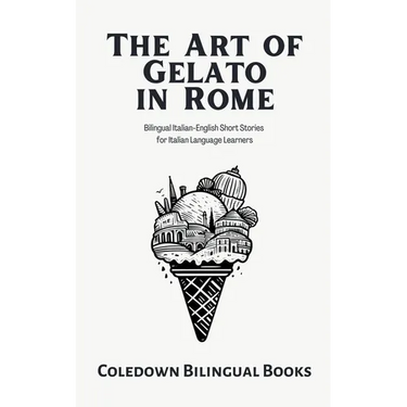 The Art of Gelato in Rome: Bilingual Italian-English Short Stories for Italian Language Learners