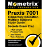 PRAXIS 7001 Elementary Education Multiple Subjects Study Guide - 3 Full-Length Practice Tests, 250+ Online Video Tutorials, Secrets Exam Prep: [Detail