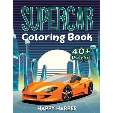 Supercar Coloring