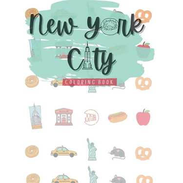 New York City Coloring Book