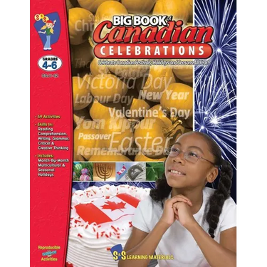 Big Book of Canadian Celebrations: Grades 4-6