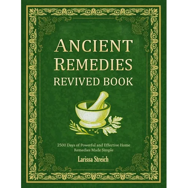 Ancient Remedies Revived Book: 2500 Days of Powerful and Effective Home Remedies Made Simple