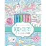 Kaleidoscope: Too Cute! Coloring: Includes 6 Pastel Markers and Dozens of Designs!