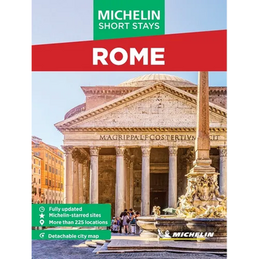Michelin Travel Guides Short Stays: Rome: Fully Updated and Includes Detachable Map