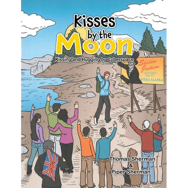 Kisses by the Moon: Kissing and Hugging by Cyberspace