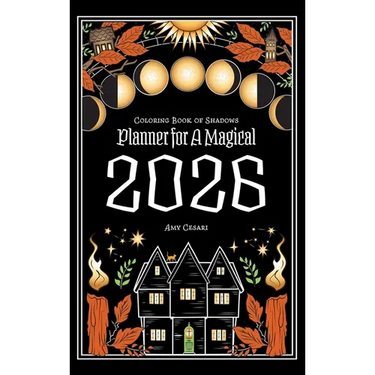 Coloring Book of Shadows: Planner for a Magical 2026