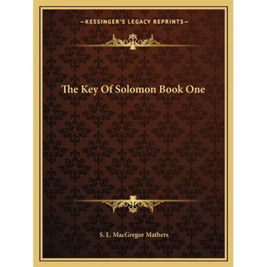 The Key Of Solomon Book One