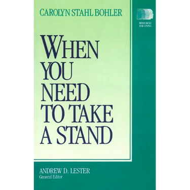 When You Need to Take a Stand