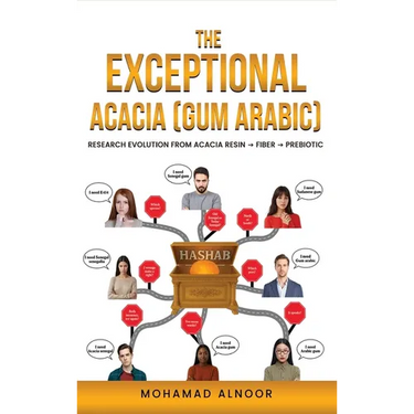 The Exceptional Acacia Gum Arabic: Research Evolution From Acacia Resin to Acacia Fiber to Acacia Prebiotic