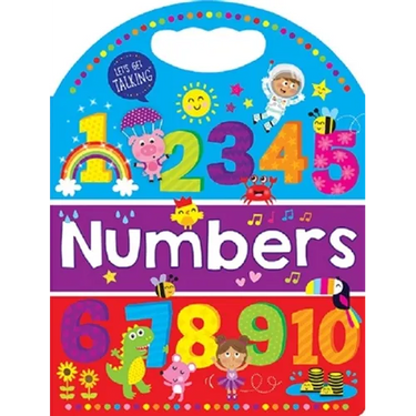 Let's Get Talking Handled Board Book - Numbers