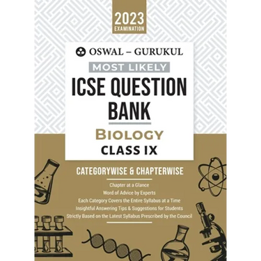 Oswal - Gurukul Biology Most Likely Question Bank: ICSE Class 9 For 2023 Exam