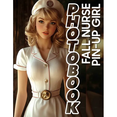 Fall Nurse Pin-Up Girl Photo Book: 40 Captivating Nurse Images Celebrating Autumn Charm For Relaxation And Inspiration