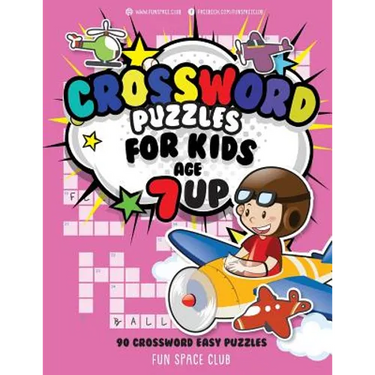 Crossword Puzzles for Kids Age 7 up: 90 Crossword Easy Puzzle Books for Kids