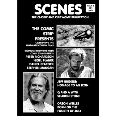 Scenes Issue 8: The Classic and Cult Movie Publication - Comic Strip Presents, Sharon Stone