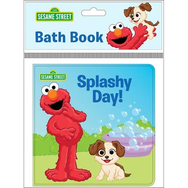 Sesame Street: Elmo's Splashy Day! Bath Book