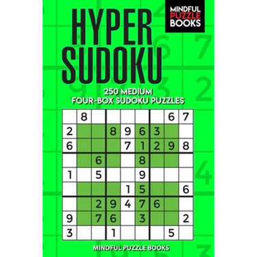 Hyper Sudoku: 250 Medium Four-Box Sudoku Puzzles