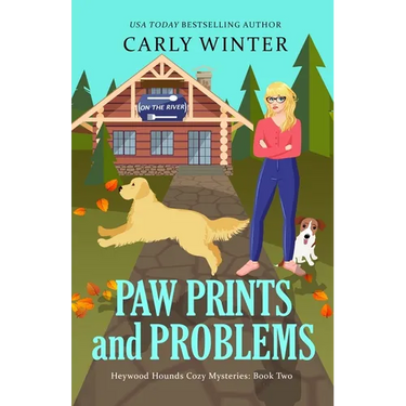 Paw Prints and Problems: A Talking Dog Cozy Mystery