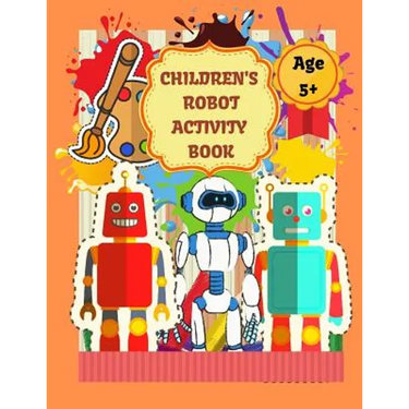 Children's Robot Activity Book