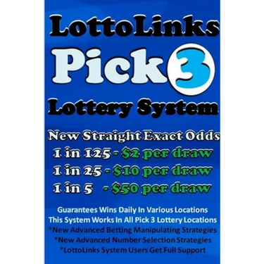 LottoLinks Pick 3 Lottery System