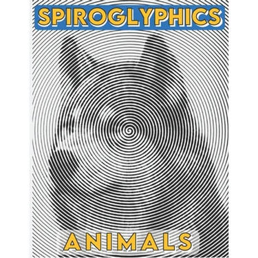 Spiroglyphics: Animals - Spiroglyphics coloring book - New Kind of Coloring with One Color to Use for Adults Relaxation & Stress Relief (One Color Rel