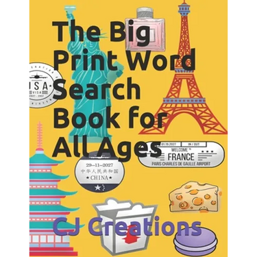 The Big Print Word Search Book for All Ages