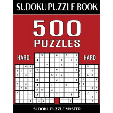 Sudoku Puzzle Book 500 Hard Puzzles: No Wasted Puzzles With Only One Level of Difficulty