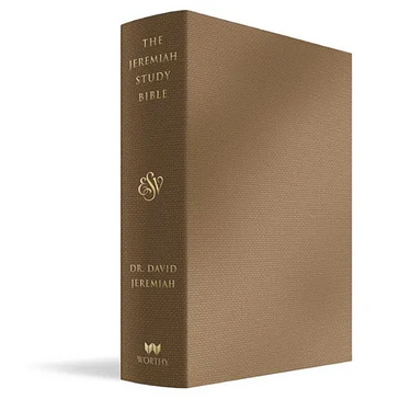The Jeremiah Study Bible, Esv, Bronze Leatherluxe(r): What It Says. What It Means. What It Means for You.