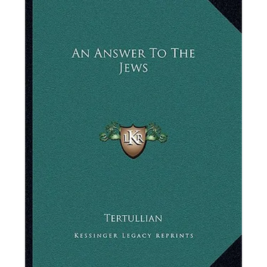 An Answer To The Jews