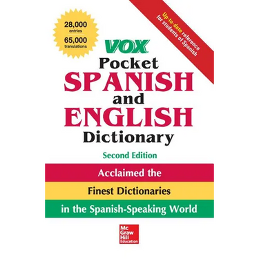 Vox Pocket Spanish and English Dictionary, 2nd Edition