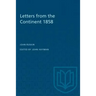 Letters from the Continent 1858