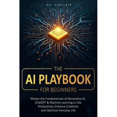 The AI Playbook for Beginners: Master the Fundamentals of Generative AI, ChatGPT & Machine Learning to 10x Productivity, Enhance Creativity and Optimi