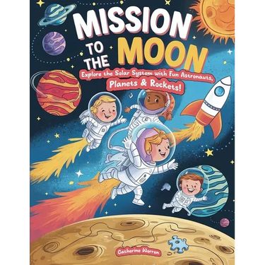 Mission To The Moon - Explore The Solar System With Fun Astronauts, Planets & Rockets!
