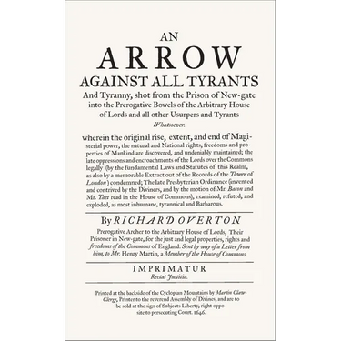 An Arrow Against All Tyrants: With an Introduction by Professor Ian Gadd
