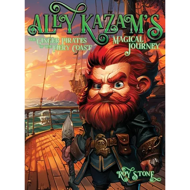 Ally Kazam's Magical journey - the Ginger Pirates of the Fiery Coast