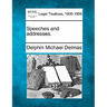 Speeches and Addresses.