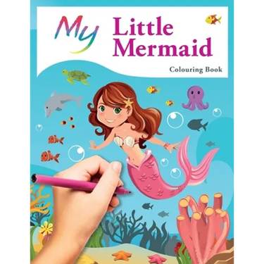My Little Mermaid Colouring Book: Cute Creative Children's Colouring