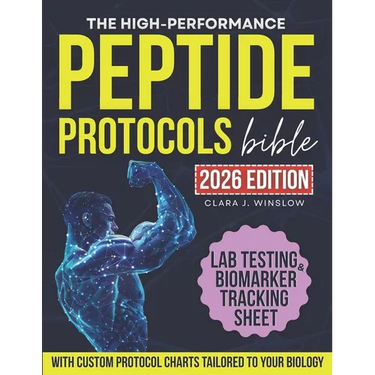 High-Performance Peptide Protocols Bible: Evidence-Based Stacks for Energy & Focus, Muscle Growth, Weight Loss, Anti-Aging, Gut Health, and Longevity