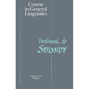 Course in General Linguistics