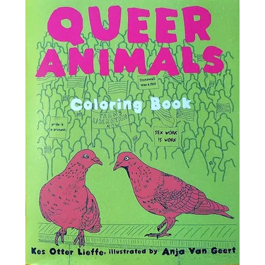 Queer Animals Coloring Book
