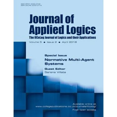 Journal of Applied Logics - IfCoLog Journal: Volume, number 2, April 2018: Special Issue: Normative Multi-Agent Systems