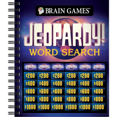 Brain Games - Jeopardy! Word Search