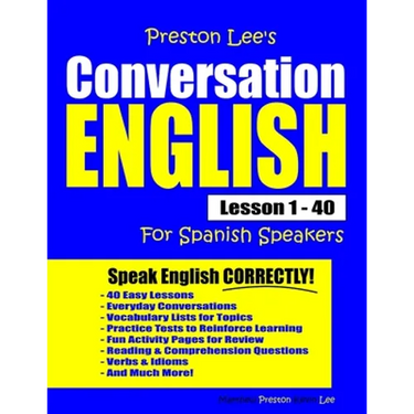 Preston Lee's Conversation English For Spanish Speakers Lesson 1 - 40