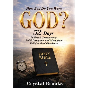 How Bad Do You Want God: 52 Days to Break Complacency, Build Discipline, and Move from Belief to Obedience