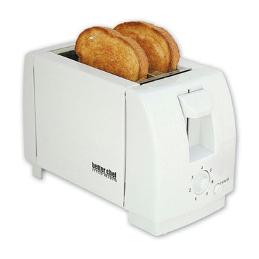 Wide-Slot 2-Slice Toaster With Slide-Out Crumb Tray