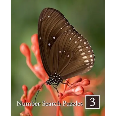 Number Search Puzzles 3: 100 Elegant Puzzles in Large Print