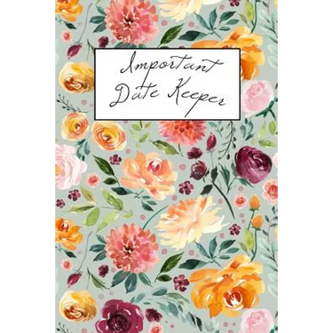 Important Date Keeper: Watercolor Floral