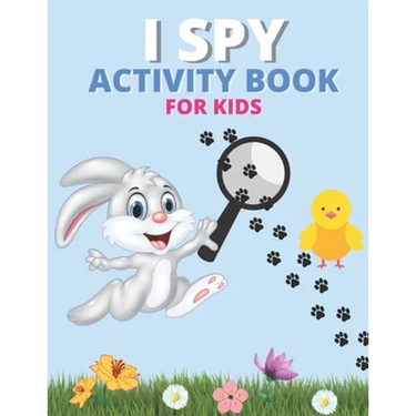 I spy Activity book for kids: Happy Easter Eggs Coloring Pages Gift for Easter for Toddlers and Preschool, Ages 4 - 8